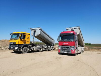 Nové vozy pro dopravu stavebních materiálů Hustopeče | Nákladní doprava – Hustopeče – Pohořelice