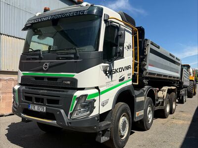 Nový vůz Volvo pro dopravu stavebních materiálů Pohořelice | Pískovna Pohořelice